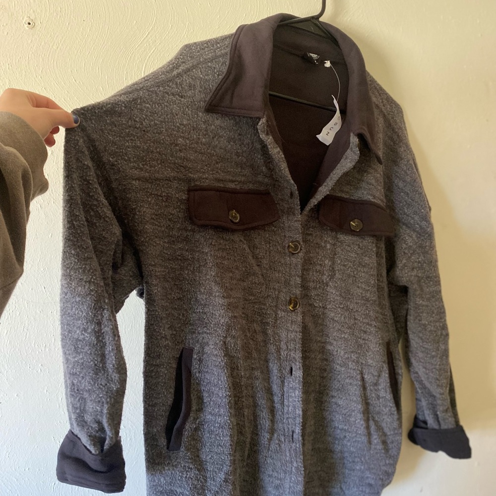Pacsun homecoming button-down jacket